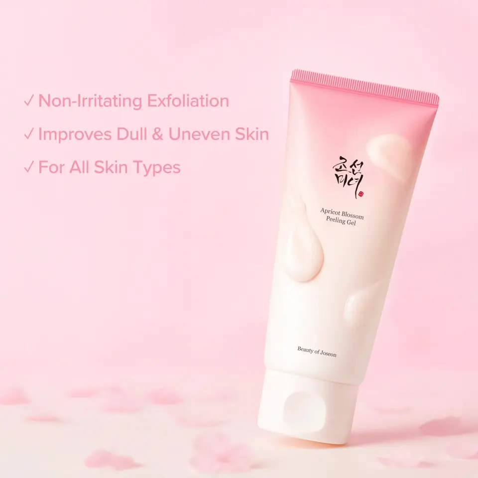 Beauty of Joseon Apricot Blossom Peeling Gel - Nazik Mikro Fiziksel Soyucu Jel 100ml