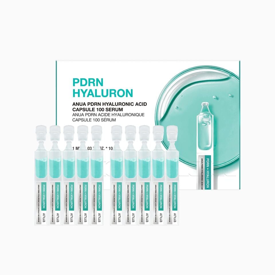 ANUA PDRN Hyaluronic Acid Capsule 100 Serum - PDRN & Hyalüronik Asitli Derin Nem Serumu 30ml