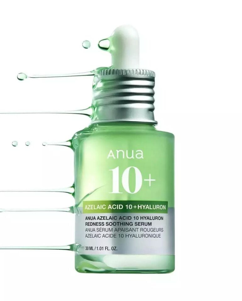ANUA Azelaic Acid 10 Hyaluron Redness Soothing Serum - Kızarıklık Karşıtı Azelaik Asit Serum 30ml
