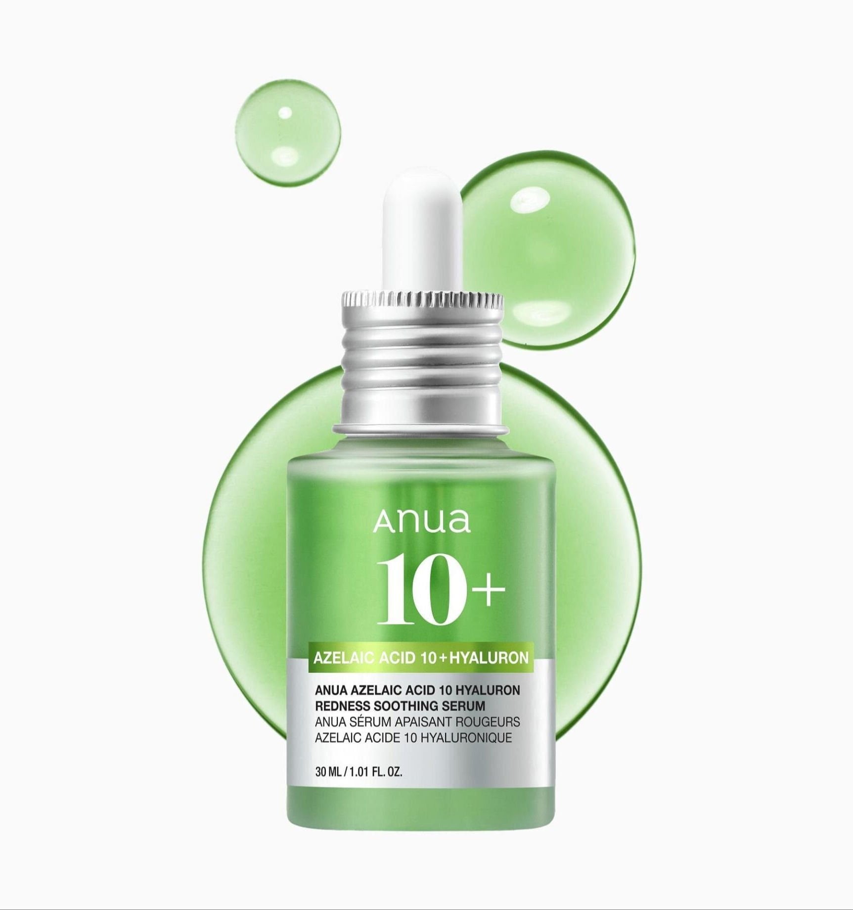 ANUA Azelaic Acid 10 Hyaluron Redness Soothing Serum - Kızarıklık Karşıtı Azelaik Asit Serum 30ml