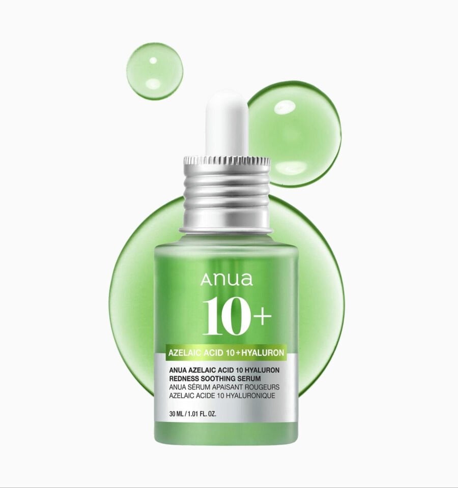 ANUA Azelaic Acid 10 Hyaluron Redness Soothing Serum - Kızarıklık Karşıtı Azelaik Asit Serum 30ml