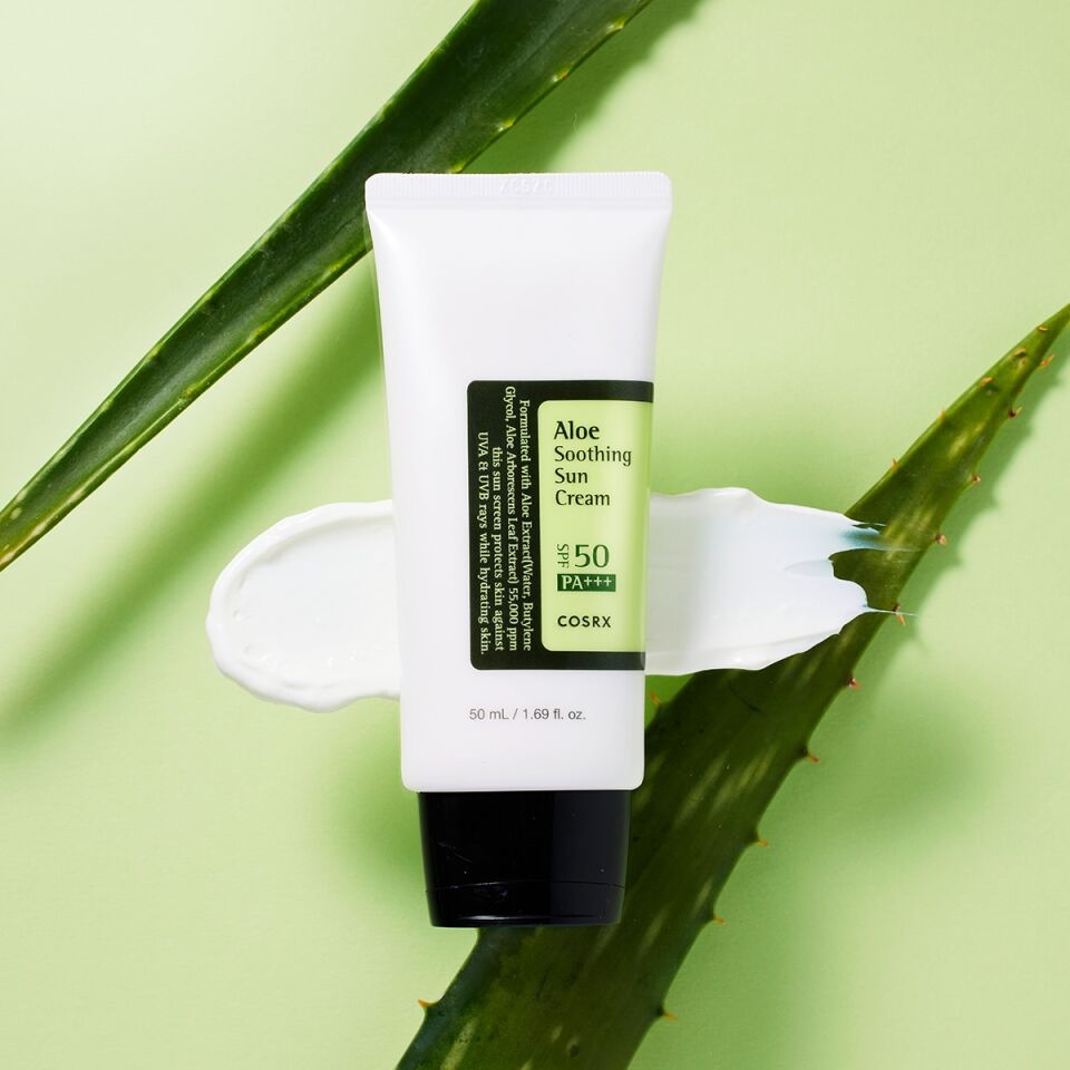 Cosrx Aloe Soothing Sun Cream Spf50 Pa+++ - Aloe Vera Ekstreli Yatıştırıcı Spf50+ Güneş Kremi