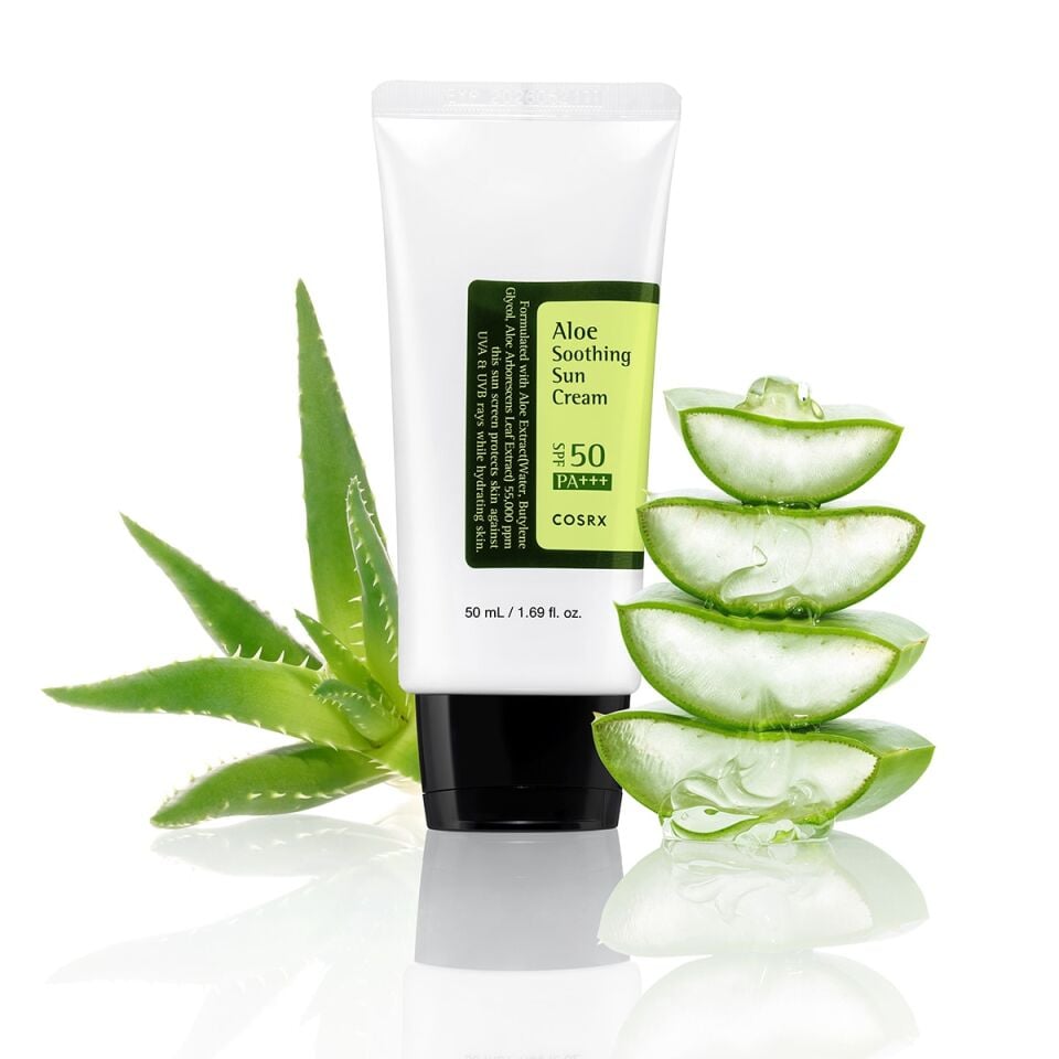 Cosrx Aloe Soothing Sun Cream Spf50 Pa+++ - Aloe Vera Ekstreli Yatıştırıcı Spf50+ Güneş Kremi