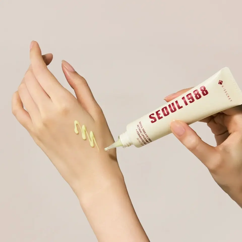 K-Secret SEOUL 1988 Eye Cream : Retinal Liposome 4% + Fermented Bean - Retinal İçerikli Sıkılaştırıcı