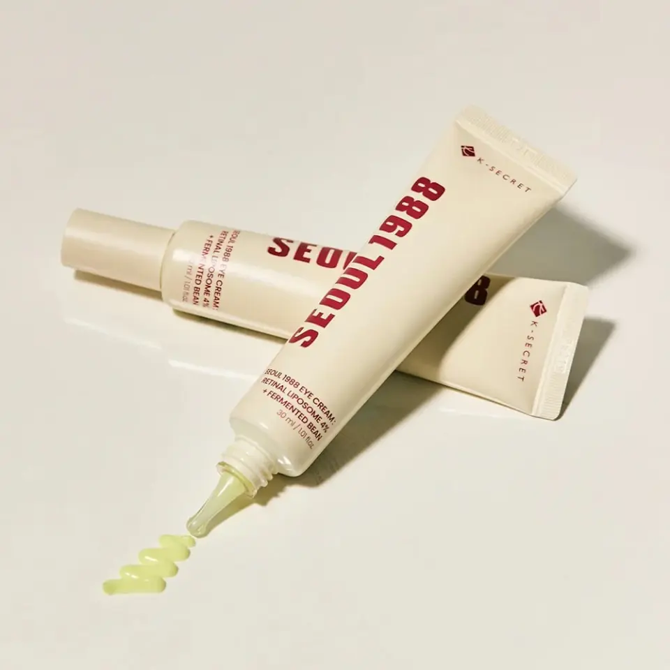 K-Secret SEOUL 1988 Eye Cream : Retinal Liposome 4% + Fermented Bean - Retinal İçerikli Sıkılaştırıcı