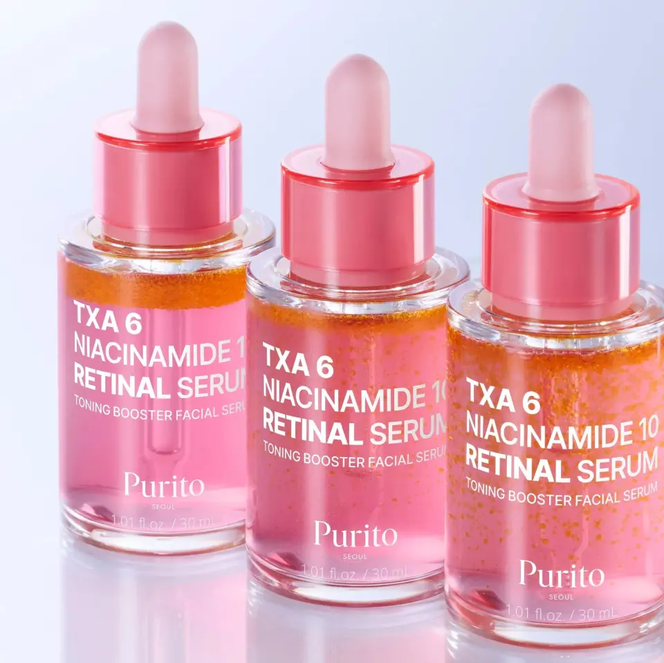 Purito TXA 6 Niacinamide 10 Retinal Serum – Leke Karşıtı, Aydınlatıcı ve Yaşlanma Karşıtı Serum 30ml