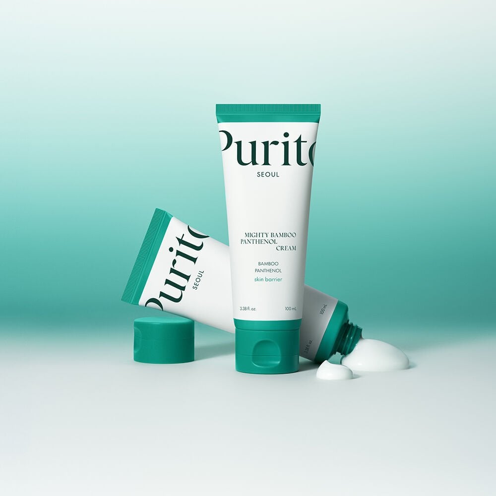 Purito Mighty Bamboo Panthenol Cream - Güçlendirici ve Nemlendirici Bambu Özlü ve Pantenollü Krem 100ml