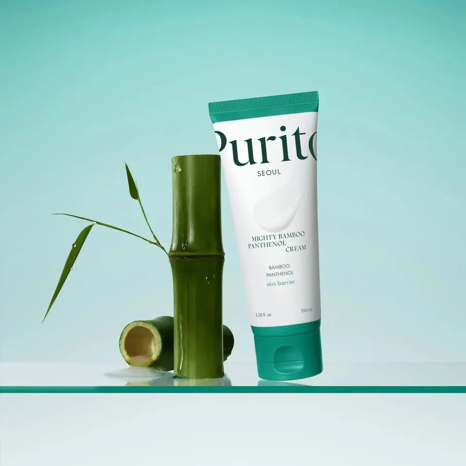 Purito Mighty Bamboo Panthenol Cream - Güçlendirici ve Nemlendirici Bambu Özlü ve Pantenollü Krem 100ml