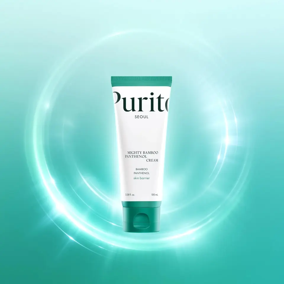 Purito Mighty Bamboo Panthenol Cream - Güçlendirici ve Nemlendirici Bambu Özlü ve Pantenollü Krem 100ml