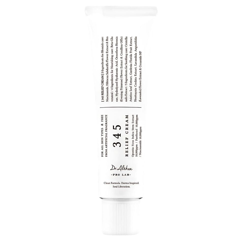 Dr. Althea 345 Relief Cream – Kızarıklık ve Tahrişi Yatıştırıcı Krem