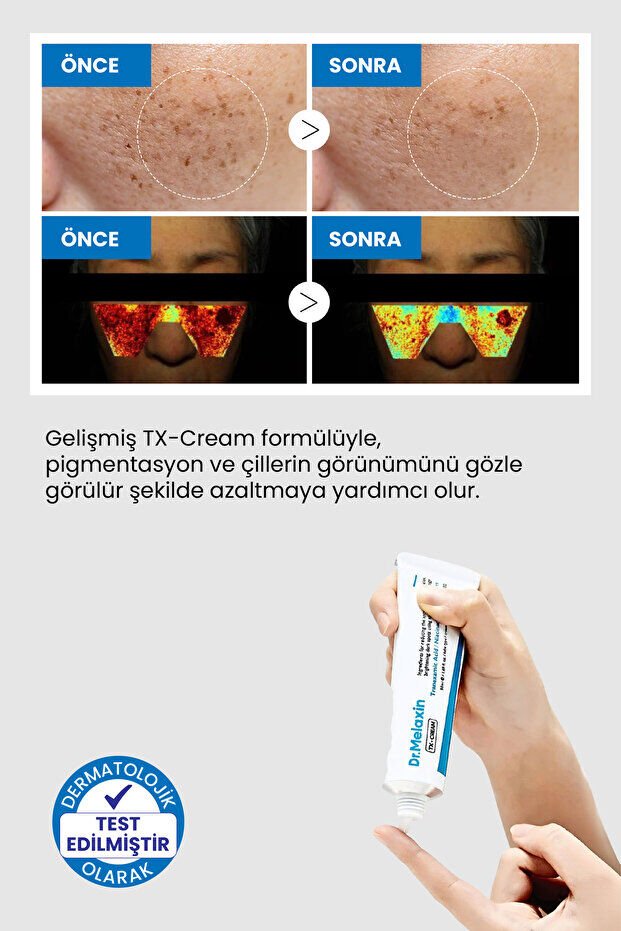 Dr.Melaxin TX Cream Koyu Leke ve Ton Eşitleyici Krem 50ml