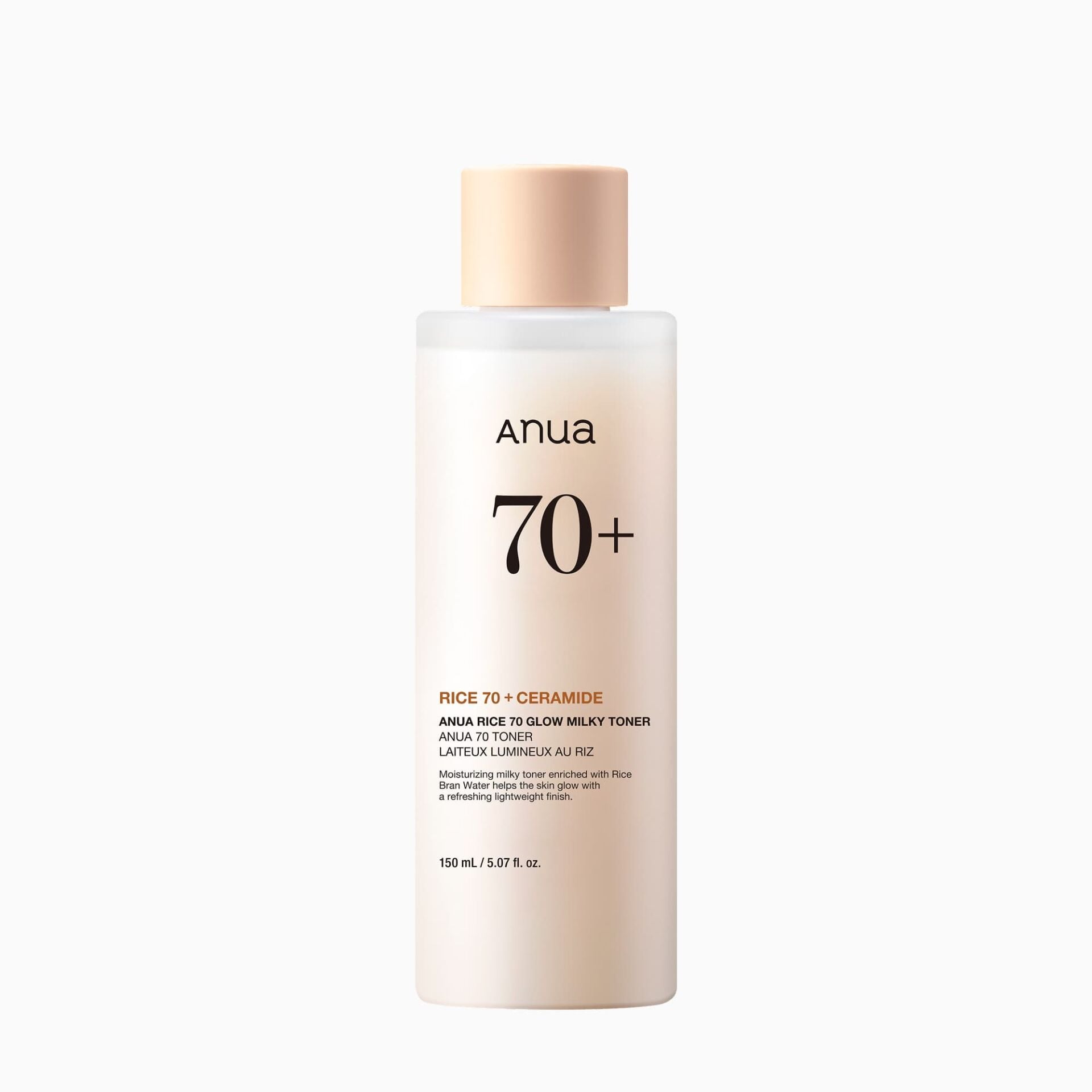 ANUA Rice 70 Glow Milky Toner Leke Karşıtı Parlatıcı Pirinçli Süt Tonik 250ml