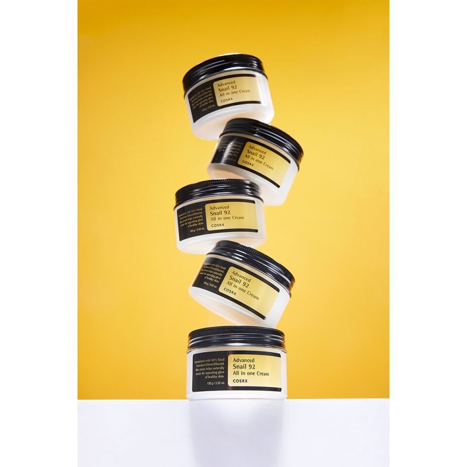 COSRX Advanced Snail 92 All In One Cream 100gr - Salyangoz Özlü Nemlendirici Krem